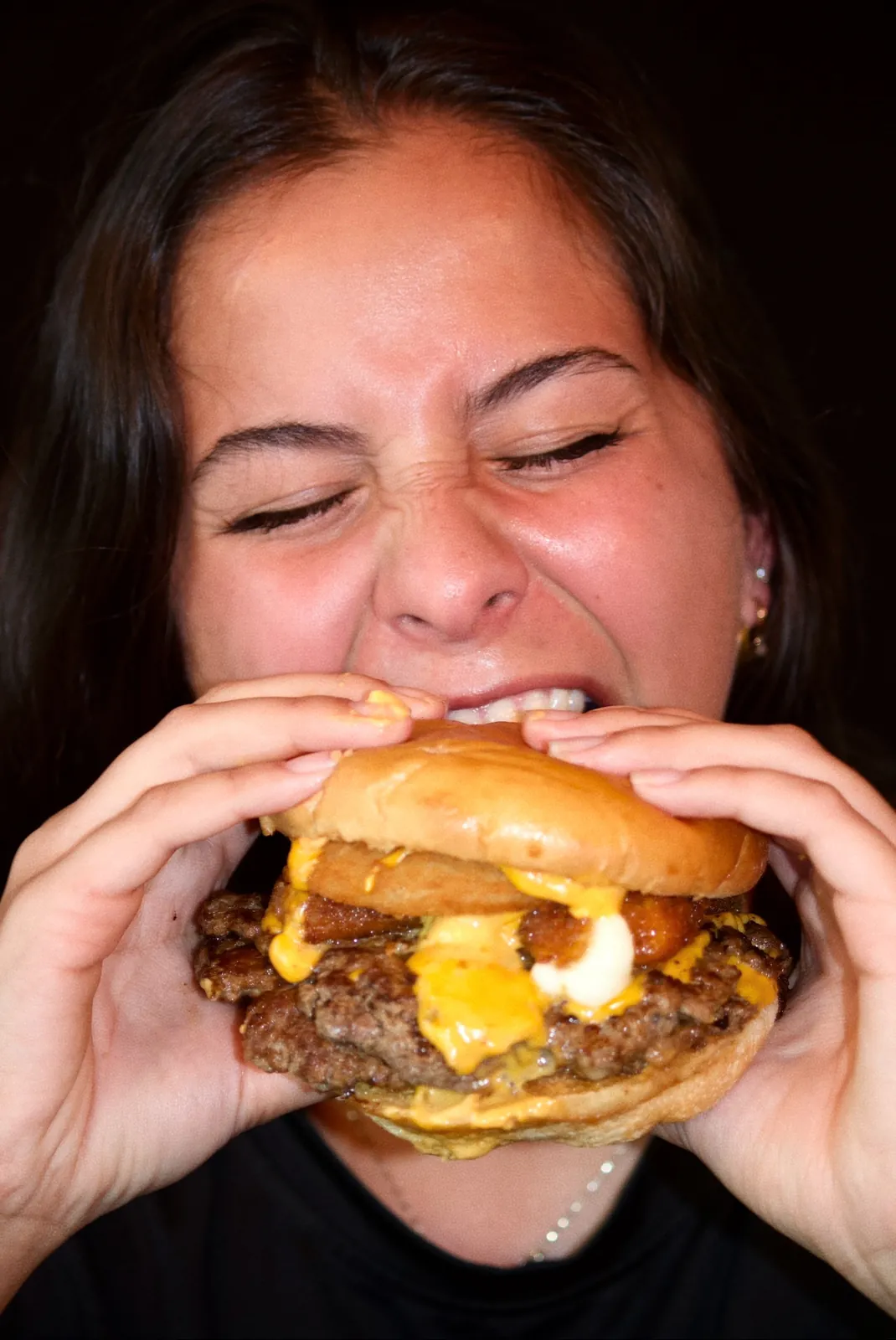 Loaded cheese fries at HaddaBurger