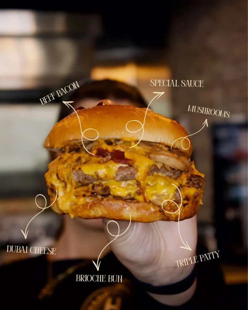 haddaburger dubai smash burger ingredients temple terrace