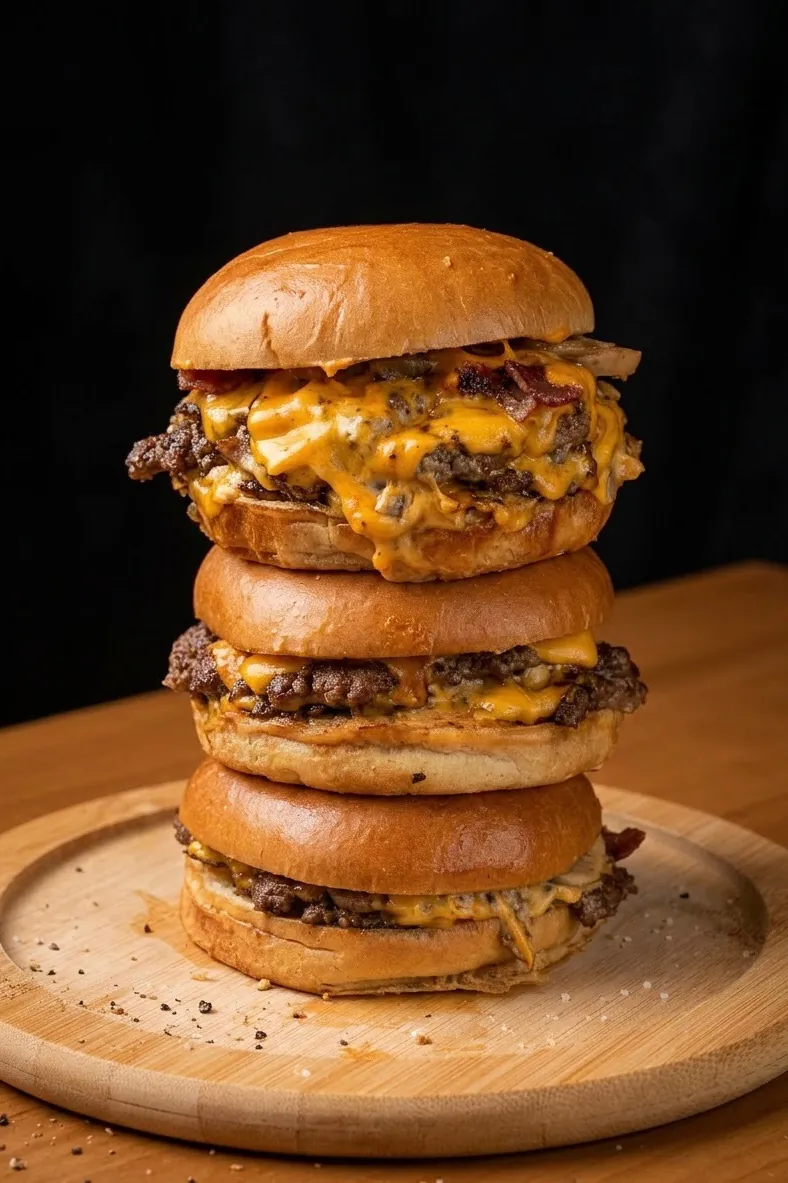 The Dubai Smash burger at HaddaBurger Temple Terrace